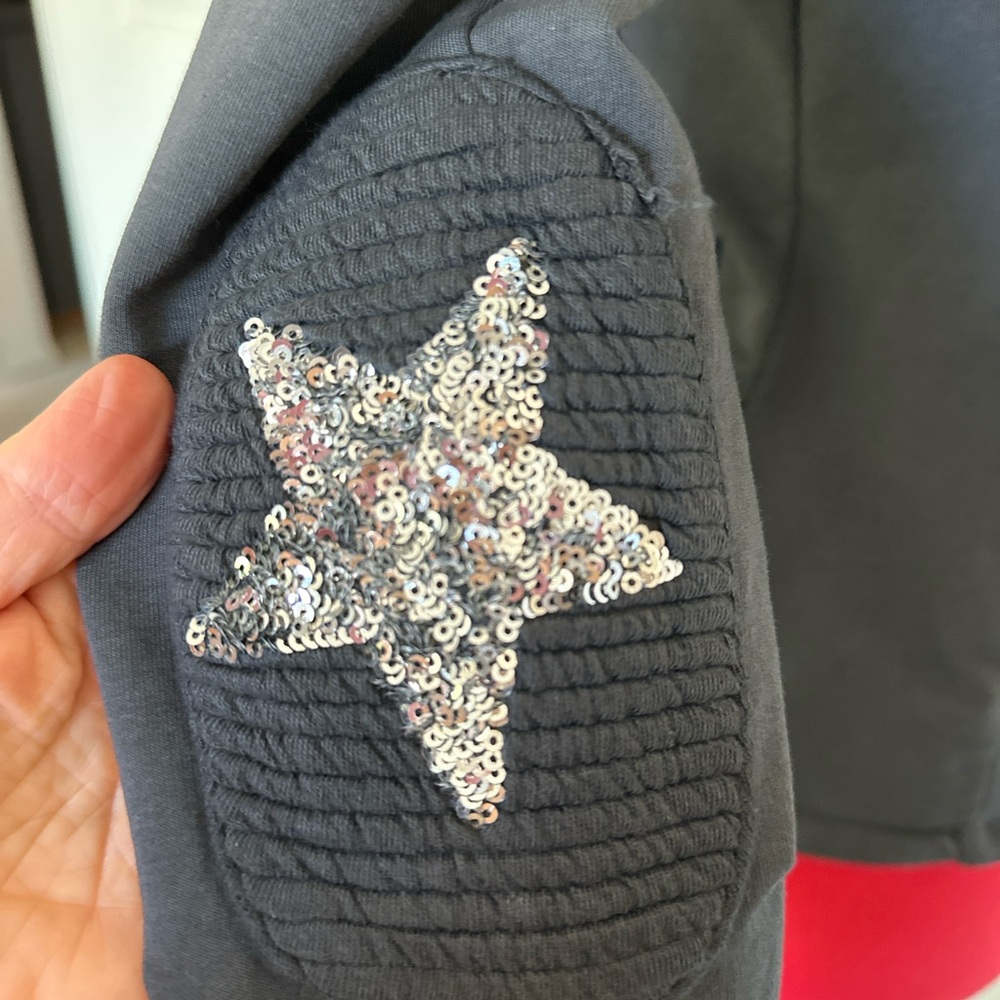 Monogram Women's Gray Blazer Jacket - image 4